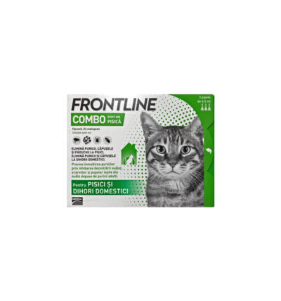 Frontline Combo Pisica (3 pipete) Anima Land