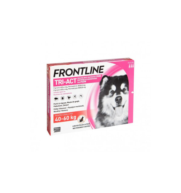 Frontline Tri-Act Caini 40-60 kg (3 pipete) Anima Land