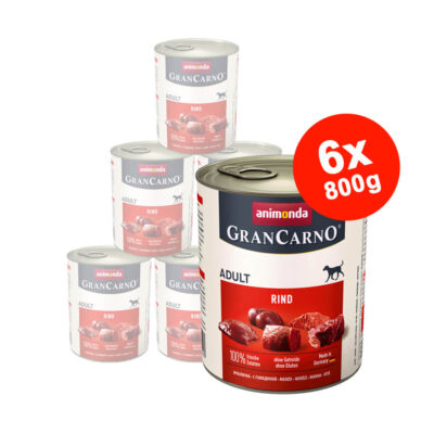 Hrana umeda pentru caini Grancarno Adult Dog Vita 6×800 gr Anima Land