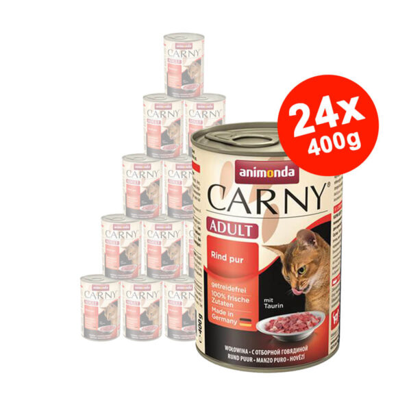 Hrana umeda pentru pisici Carny Adult Vita, 24x400g Anima Land